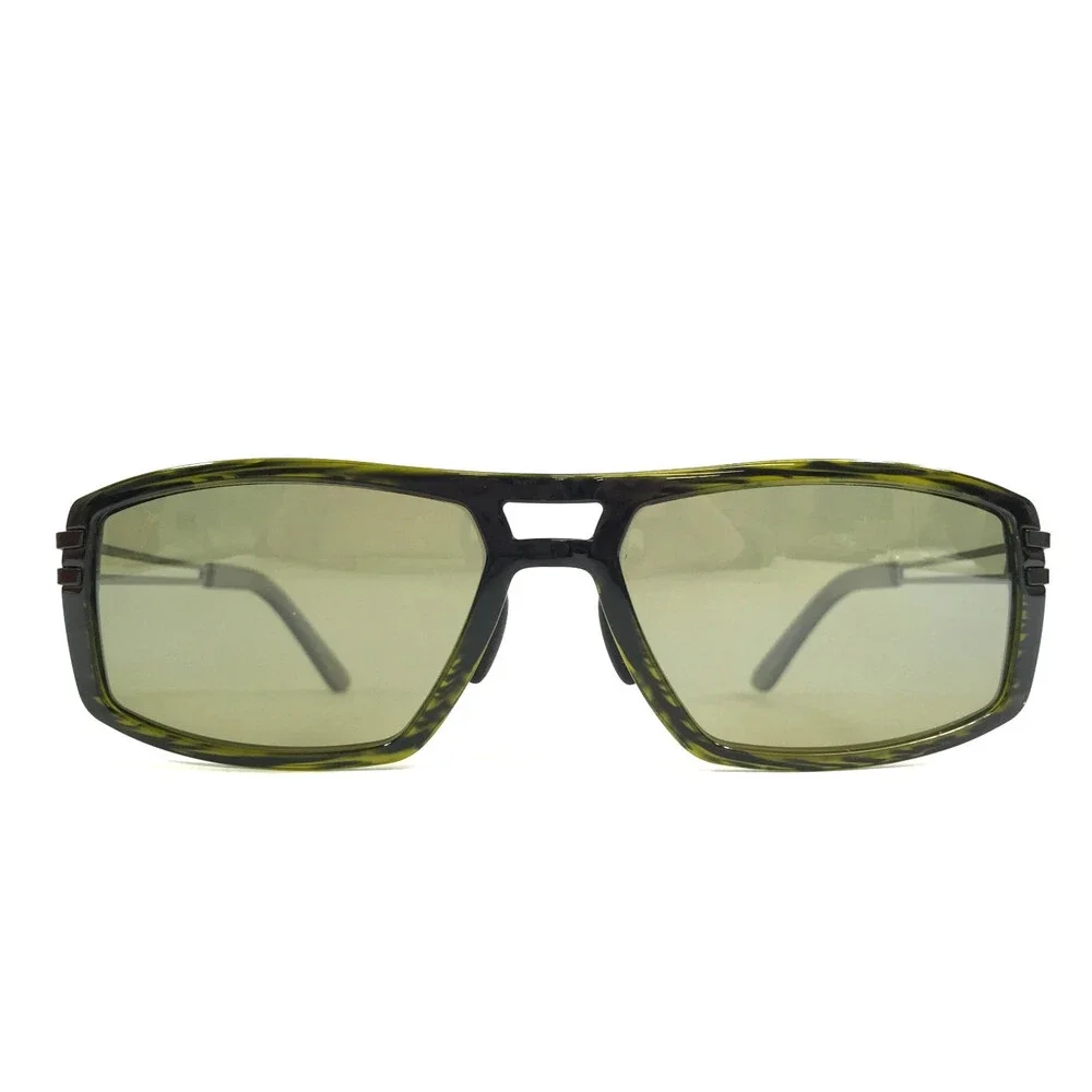 Maui Jim Sunglasses MALIHINI MJ702-15C Olive Stripe Frames with HT Maui Lenses